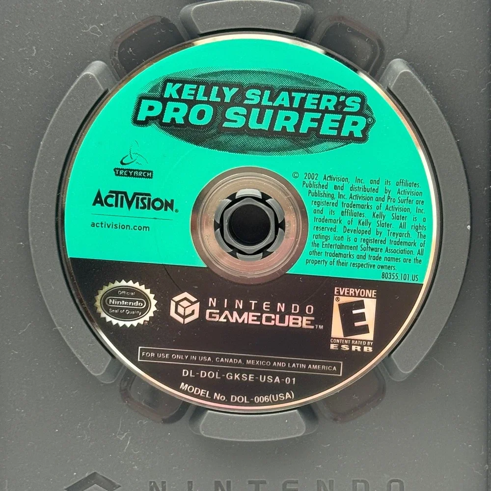 Kelly Slater's Pro Surfer Nintendo GameCube CIB Game
